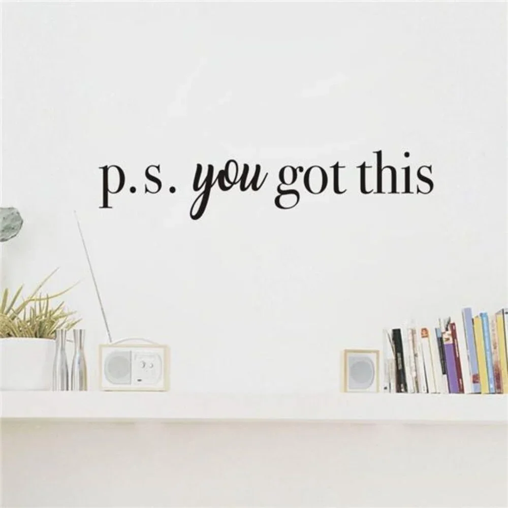 You Got This Wall Decal Inspirational Quote Mirror Sticker Motivational Vinyl